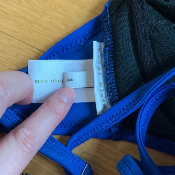 Heidi Klein Blue Bikini Set 1 - Picture 4 of 5